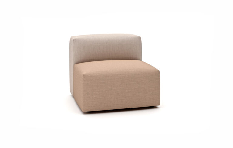 LIN 02 Lincs modular breakout seating in two-tone upholstered finish — 2020 Furniture