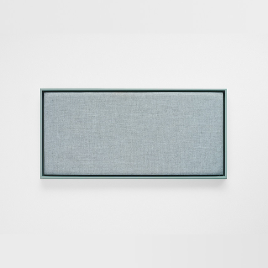 Soma acoustic office pod wall panel in upholstered finish