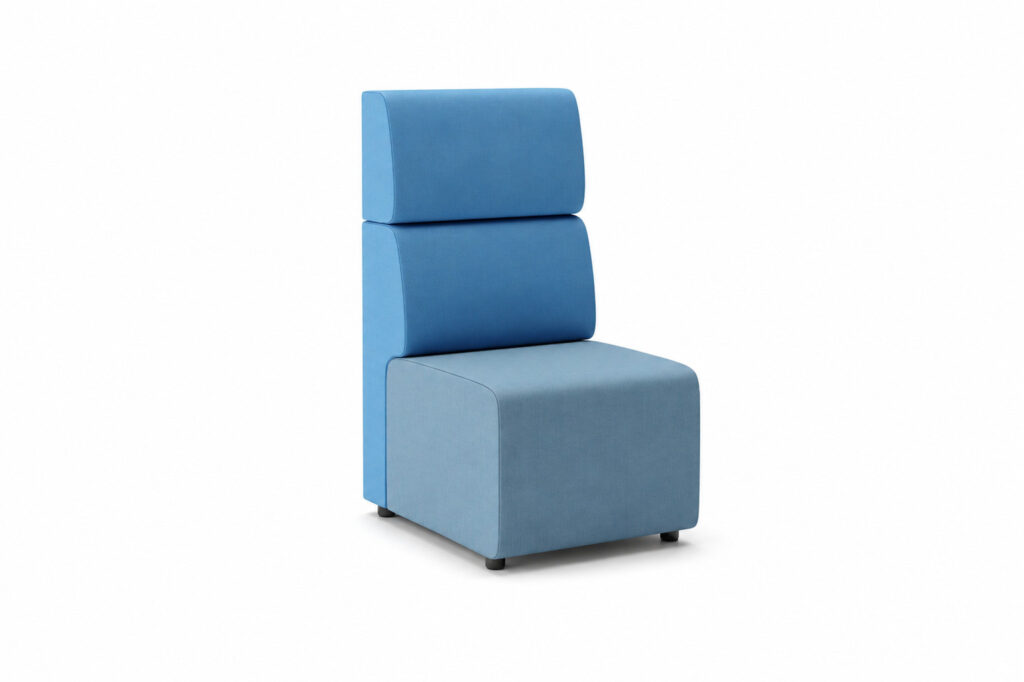 ALL 07 Ally modular breakout seating with two-tier backrest — 2020 Furniture
