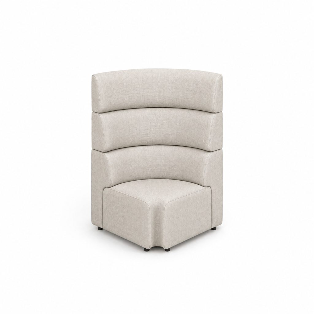 ALL 26 Ally modular breakout seating corner unit in upholstered finish — 2020 Furniture