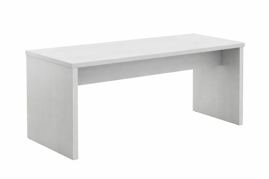MOR 03 Mor office table for breakout areas in a light wood finish