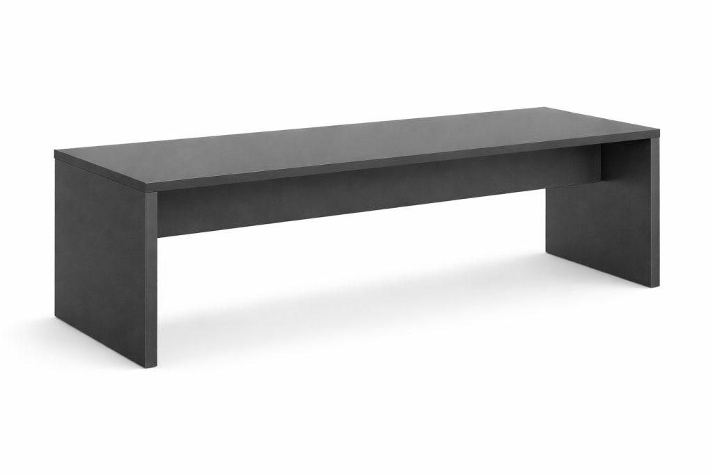 MOR 03 office breakout table in a dark finish — 2020 Furniture
