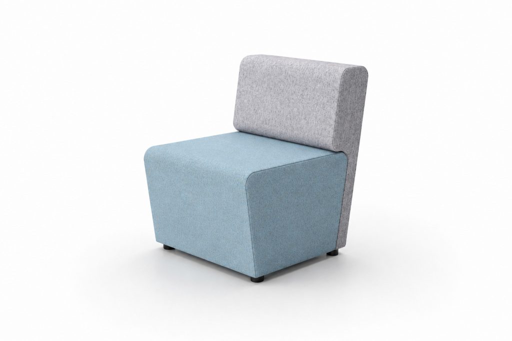 NAL 05 Ally modular breakout seating with two-tone upholstery - 2020 Furniture