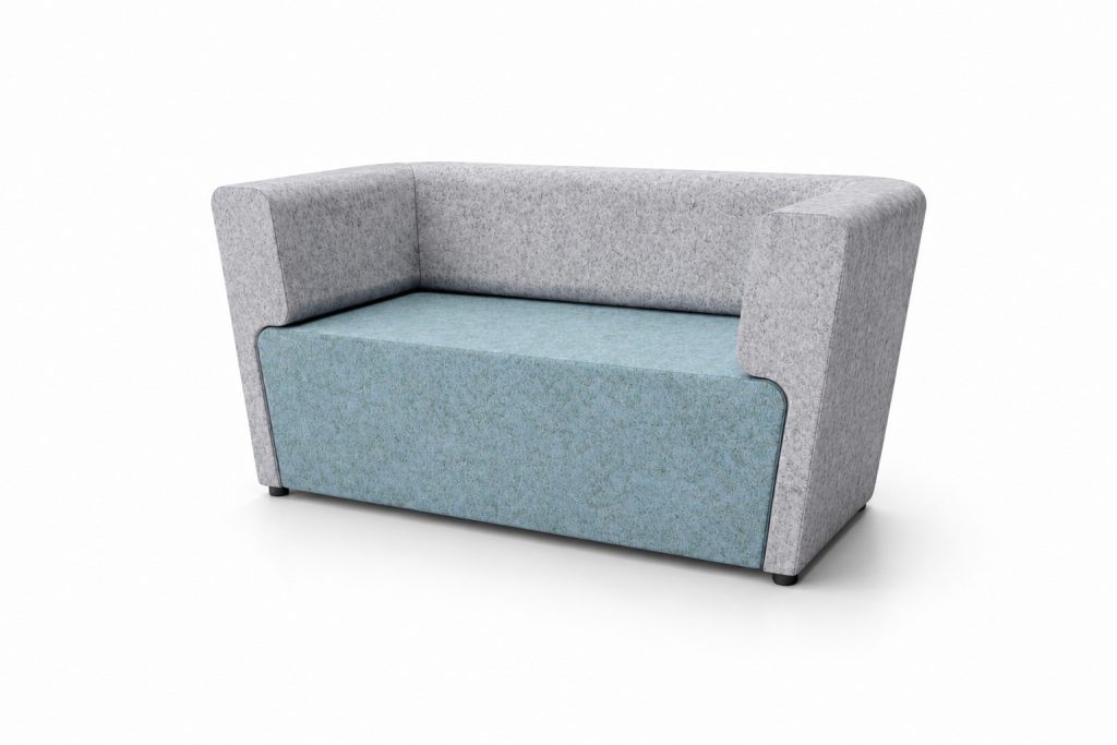 NAL 15 Ally modular breakout seating in two-tone upholstery — 2020 Furniture