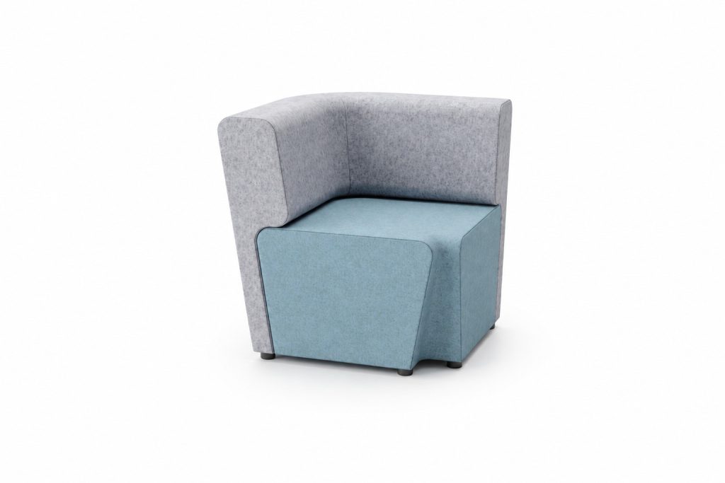NAL 28 Ally modular breakout seating with high back and upholstered finish — 2020 Furniture